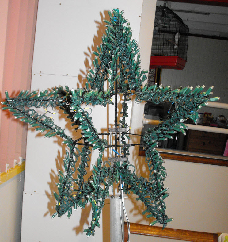 Tree Topper 3D star