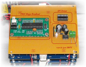 64ch DMX LED Controller in Development
